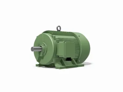 280M B3 Right 2 Pole IEC electric motor - 3D CAD model 3D model