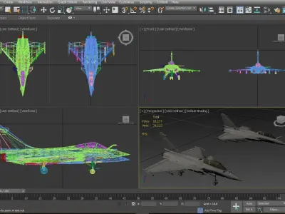 AirCraft 02 3D model purchase