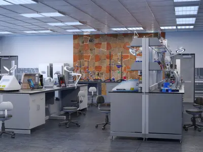 New Laboratory 3D model