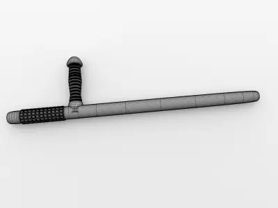 Police Baton 3D model purchase