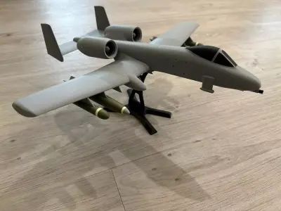 A-10 Thunderbolt II 3D print model purchase