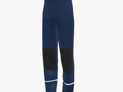 3D Mens Work Wear Mechanics Overalls Low-poly 3D model