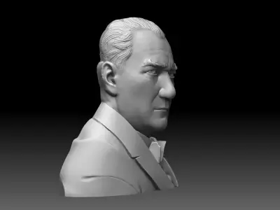 ataturk portrait 3D print model purchase