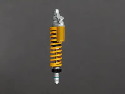 Motorcycle SUSPENSION 3D model
