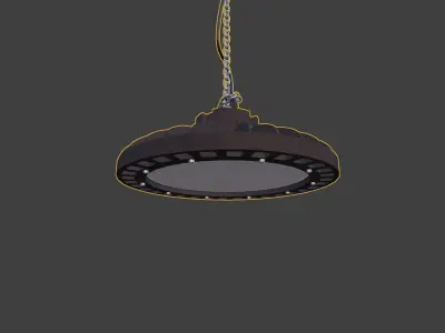 Lights - Warehouse Low-poly 3D model