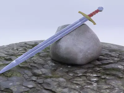 Viking Sword 3D model purchase