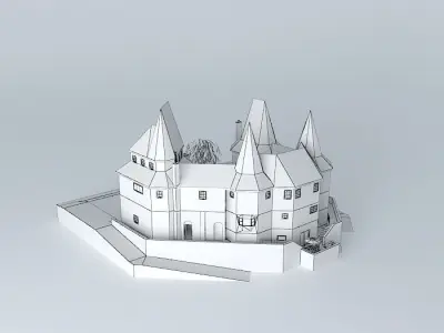 Old Castle Free 3D model buy