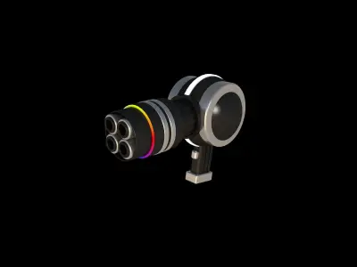 Paint Gun 3D model