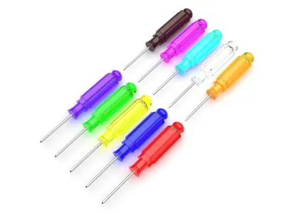 Mini Screwdriver Set 3D model