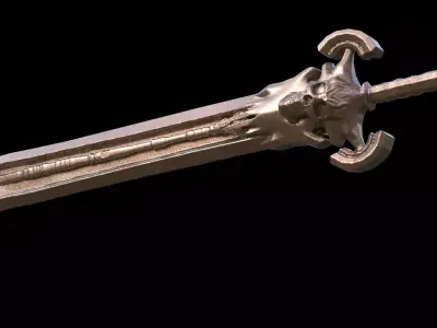 Grim Reaper Cleaver 1 3D model