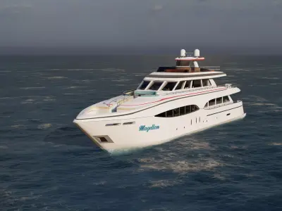 Magellan Boat 3D model