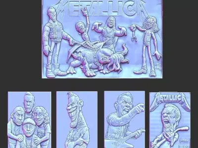 Rock will never die EP1 3D print model