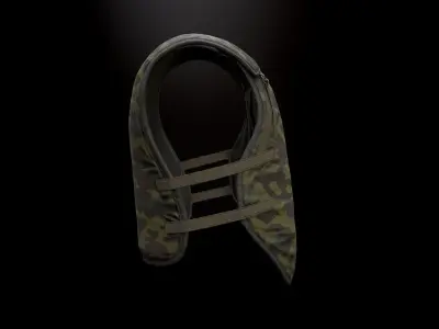 6B2 Body Armor Low-poly 3D model