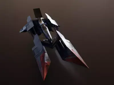 Rihkxyrk Assault Fighter  Free 3D model