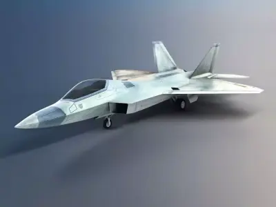 Military Jet 3D model
