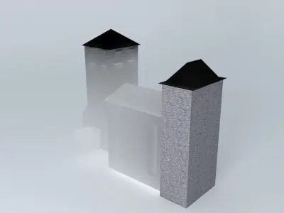 Siorac de Riberac Free 3D model