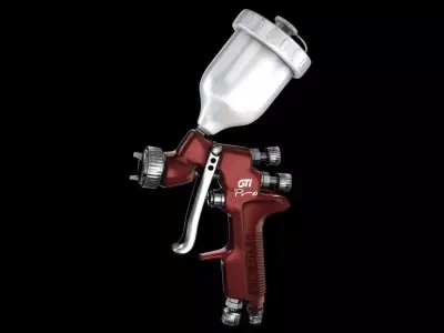 DeVilbiss Spray Gun 3D model