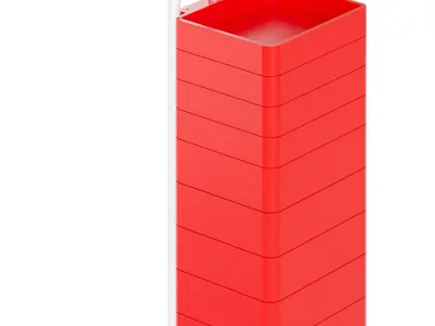SPINNY RED 3D model