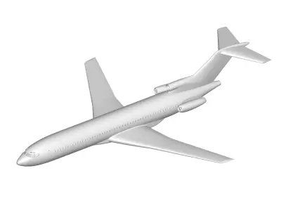 Boeing 727 3D model