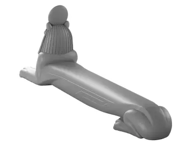 Sekhmet 3D print model