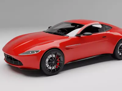 aston-martin-db10 3D model