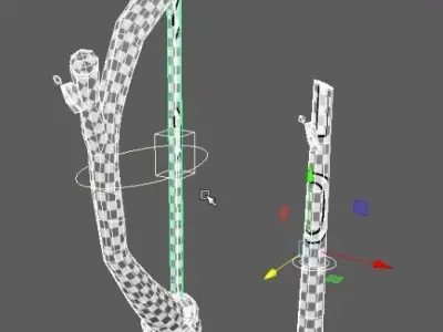 Bow and arrow 3D model buy