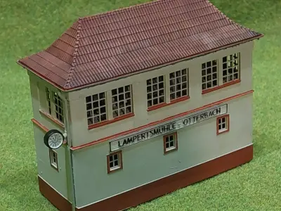 German signal box Lampertsmuchle-Otterbach 1-87 resin 3D print model