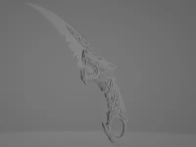 Karambit 3D Model Pack  - High Poly