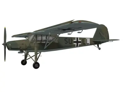 fieseler fi 156 storch C-3 3D model