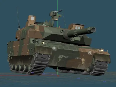 type10mbt clorer 4set 3D model