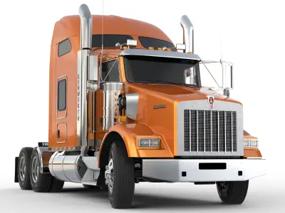 Kenworth T800 2005 - Present 3D model