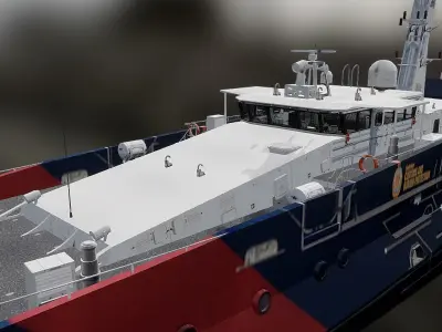 Patrullero Clase Cape 3D model