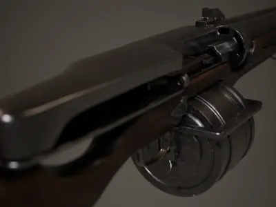 Huot Automatic Rifle 3D model