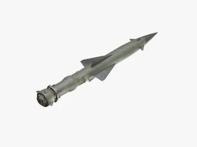Military Rocket Free 3D model