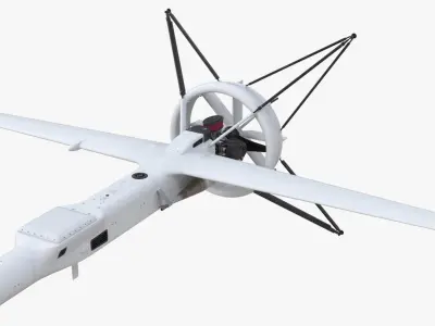  VTOL Tail Sitter UAV White 