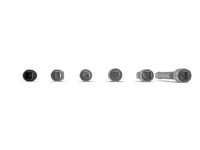SO Agggl GFAT1E Drive Adaptor Extension Set Low-poly 3D model