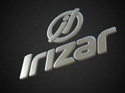 irizar logo 3D model