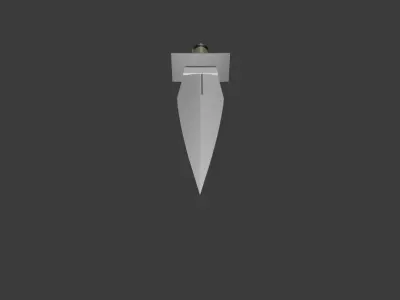  Hunting knife 3D model