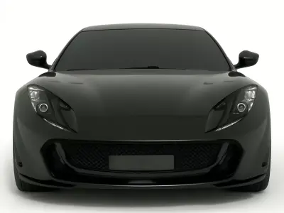 Ferrari 812 GTS Black Stealth Edition 3D model
