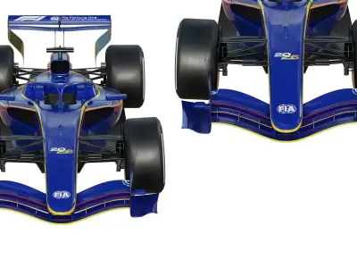 F1 Concept Car 2026 Free 3D model