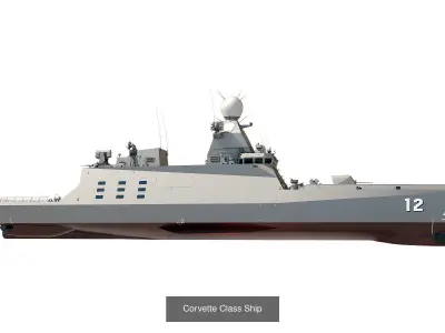 Navy  Ship 3D Model Pack