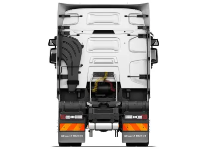 Renault T520 4x2 2018 3D model