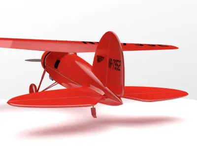 Amelia Earhart's Vega 5B 3D model