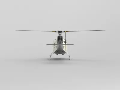Helicopters H125 3D model