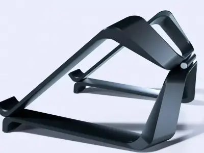 Modern Laptop Stand 3D model
