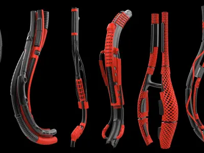 Subd Cables and Wires vol 1 3D model