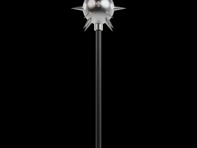 6 Weapons Pack Low-poly 3D model