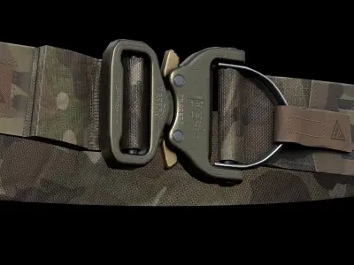 C2R Fast Shooter Belt Low-poly 3D model Low-poly 3D model