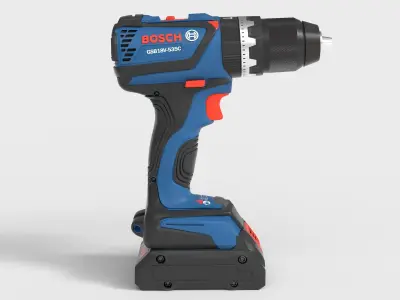 BOSCH ELECTRIC DRILL 3D model