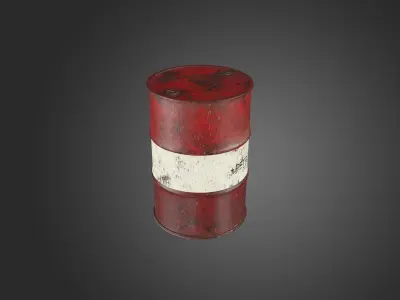 Oil Barrel 3D model order